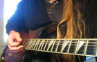 Guitar player electric guitar